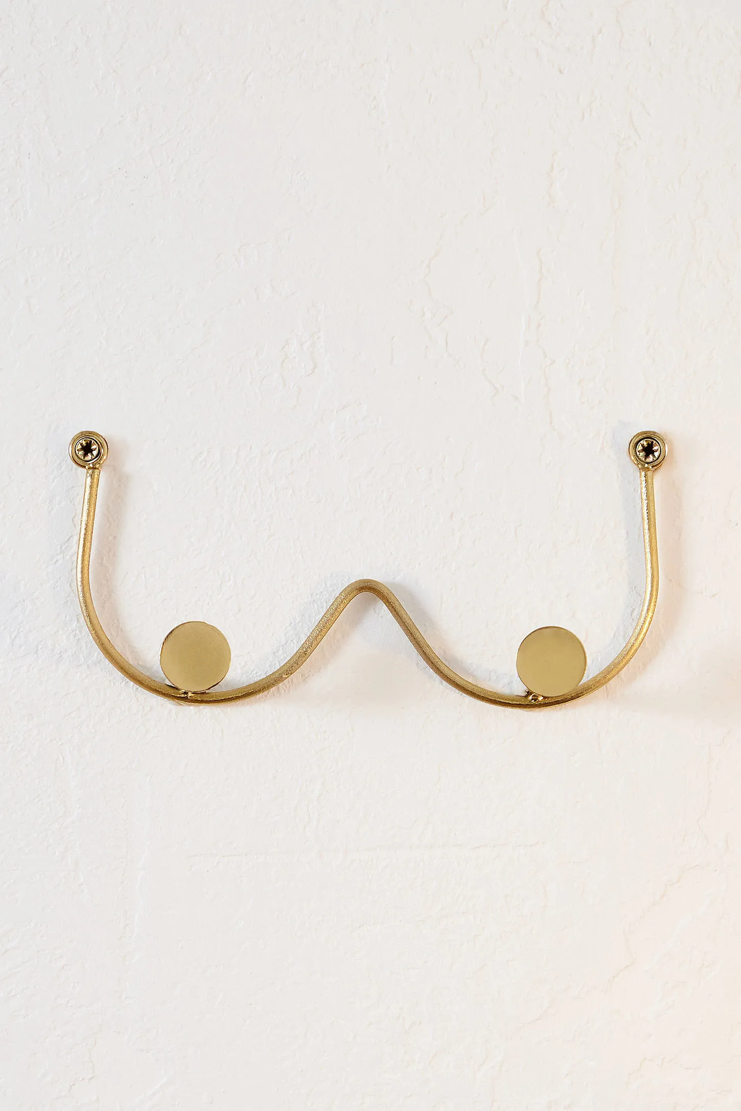 Boob Double Metal Hook - Gold 2