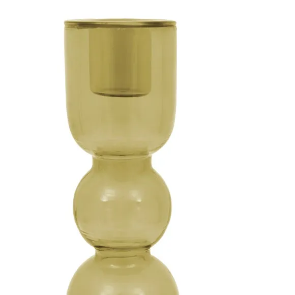 Villena Glass Taper Candlestick Holder 4