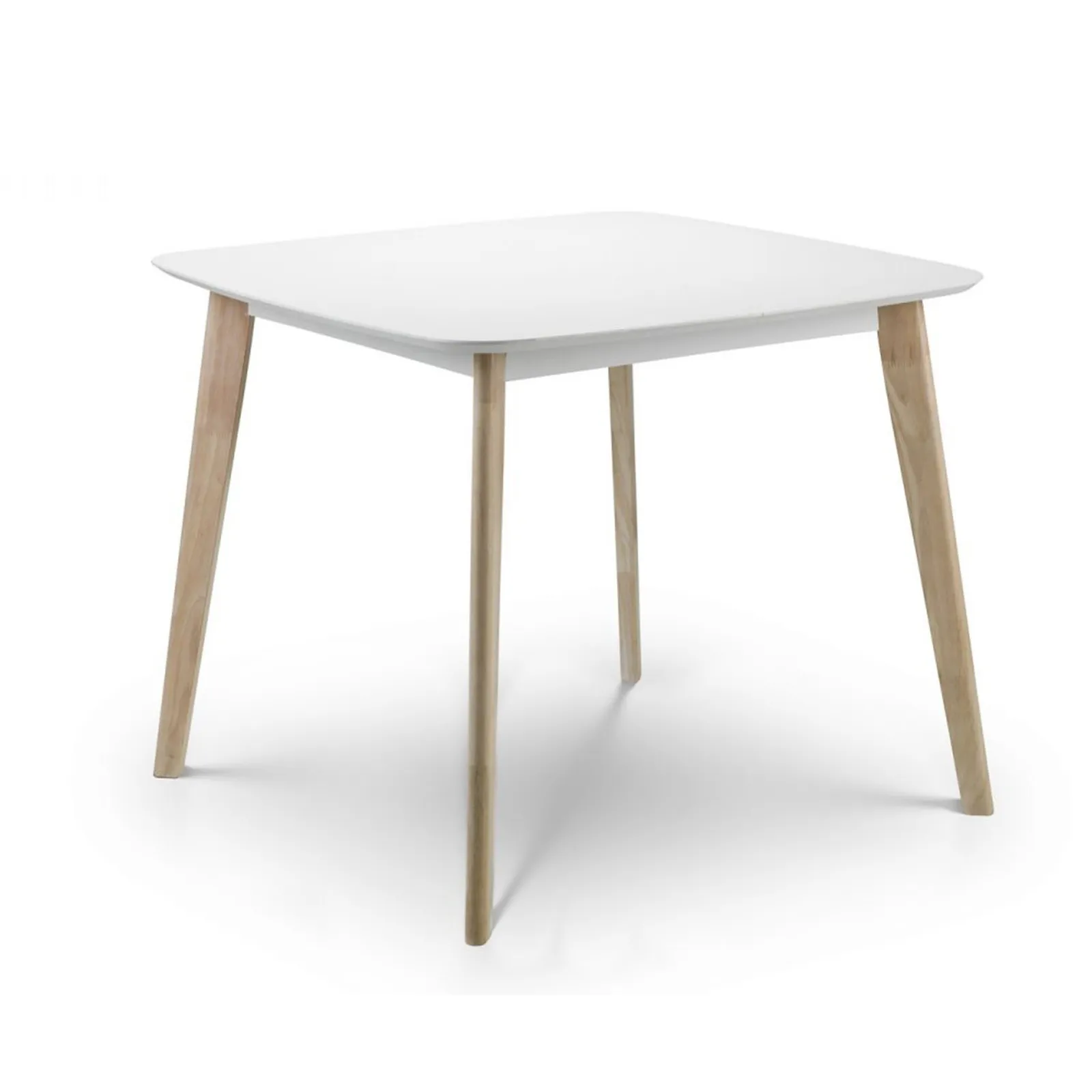 Casa 4 Seater Square Dining Table, White