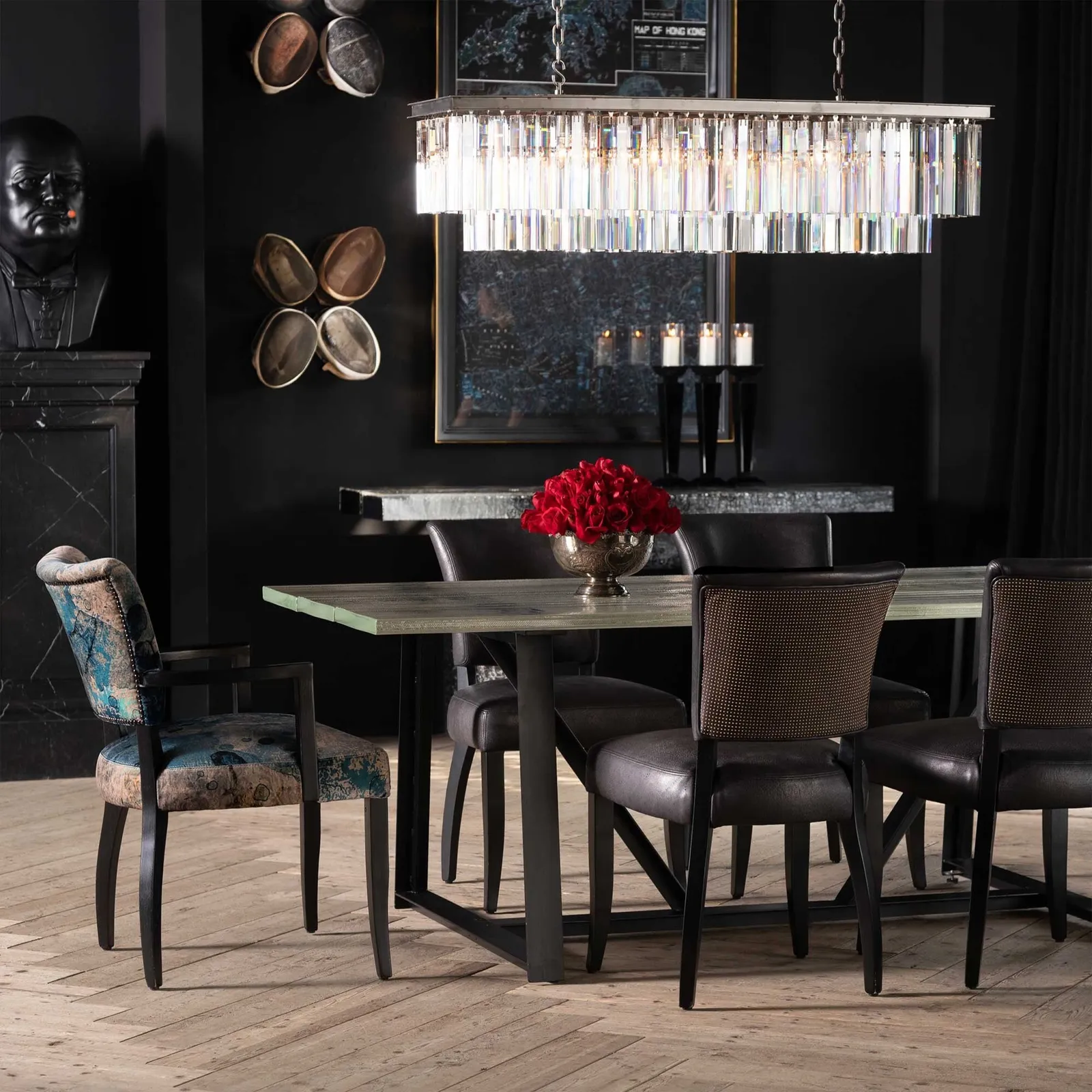 Timothy Oulton Iceberg Dining Table 248Cm, Neutral Glass | W248cm | Barker & Stonehouse 2