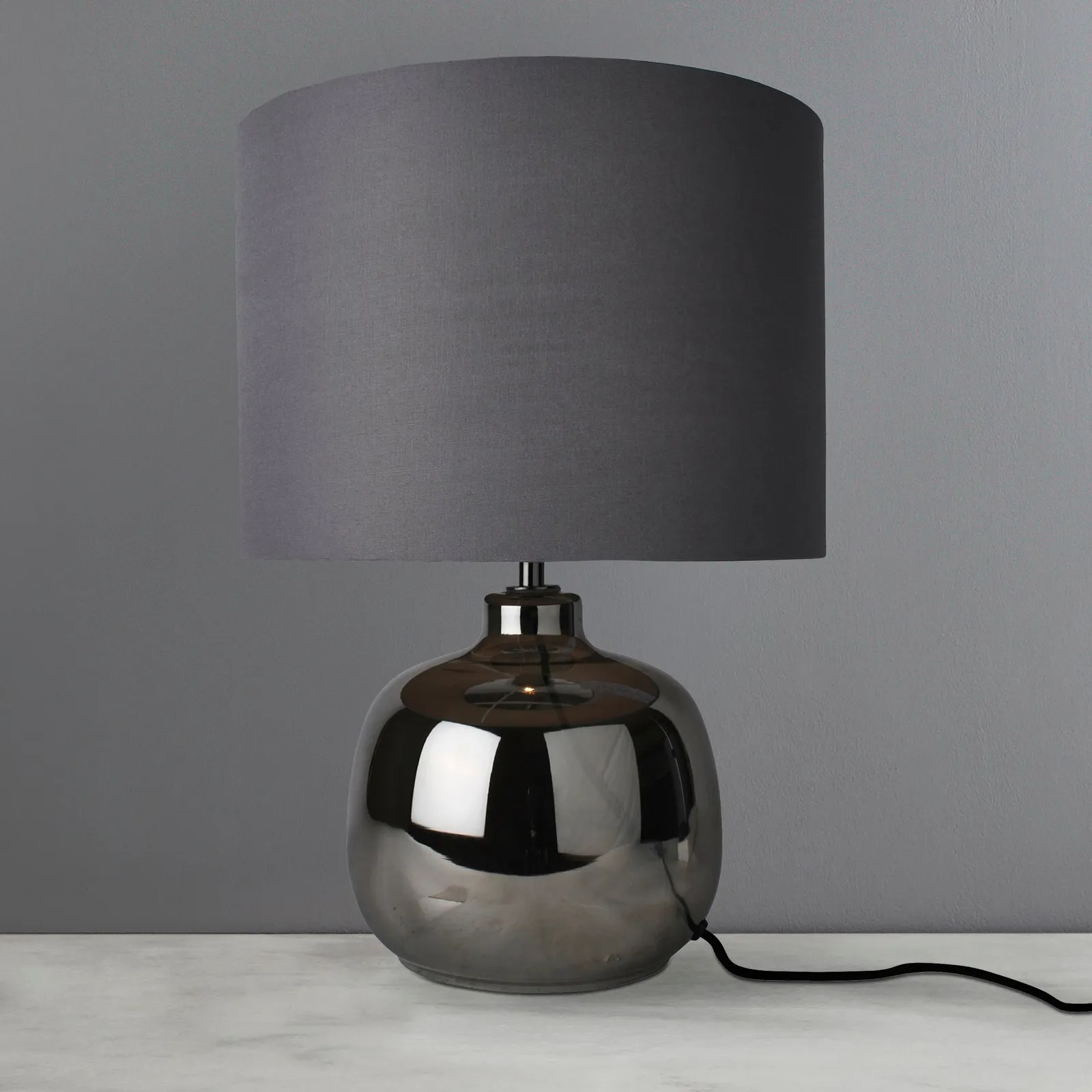 Fulda Chrome Table Lamp Chrome