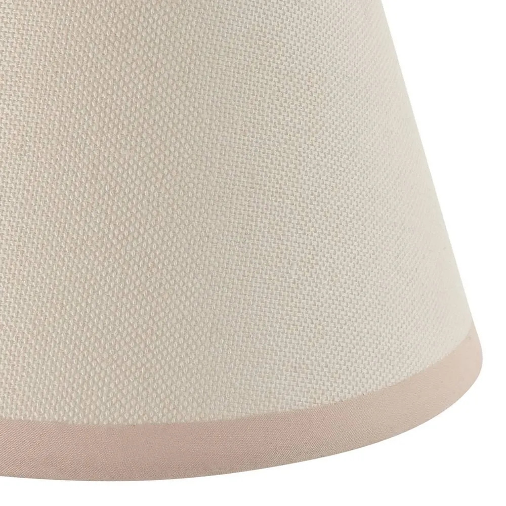Netlighting Santiago Wall Light Fabric Ivy Shade 16cm B22 in White 6