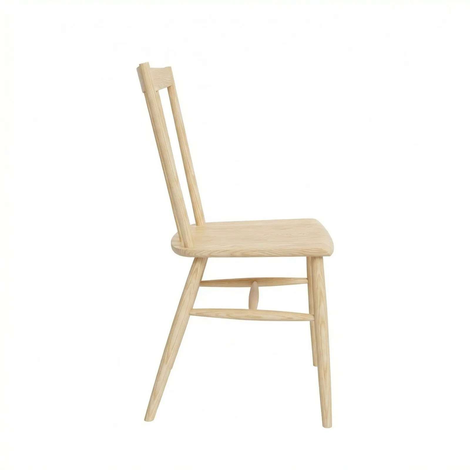 Ercol Fairmile Dining Chair (Gib), Ash Wood | Barker & Stonehouse 5