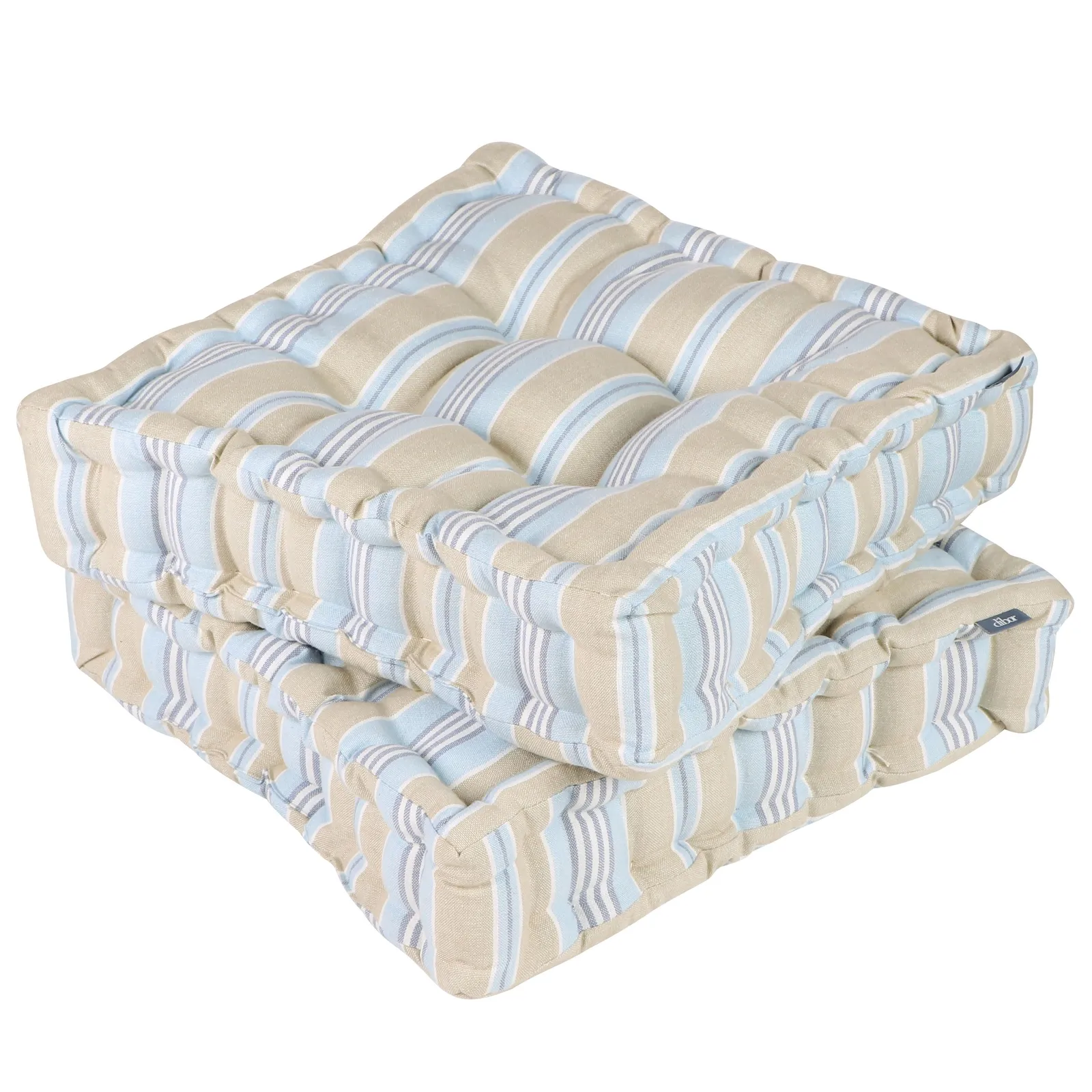 Dibor Vintage Green Arched Outdoor Garden Furniture Companion Seat Garden Bench with Free Set of 2 Blue Box Cushions 4