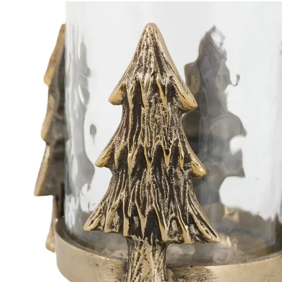 Christmas Tree Hurricane Candle Holder 5