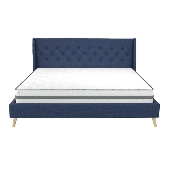 Novogratz Her Majesty Bed, Linen 4