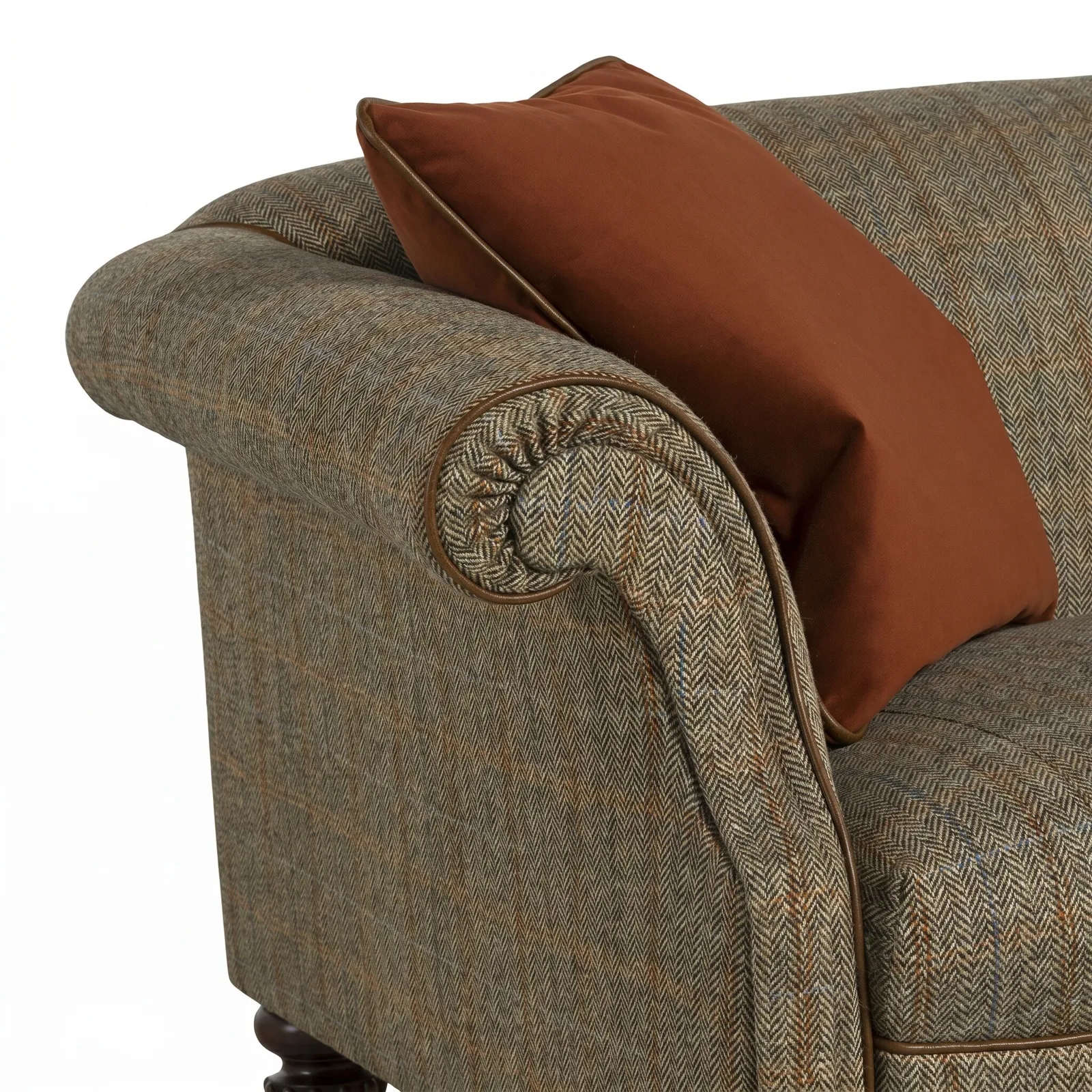 Tetrad Bowmore Midi Sofa, Brown Fabric | Barker & Stonehouse 6