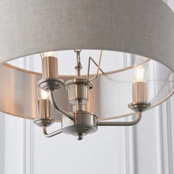 Vogue Sandringham Mid Century 3 Light Adjustable Pendant Light 4