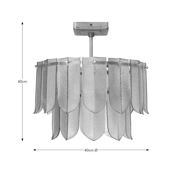 Hotel Melia Semi Flush Ceiling Light 6