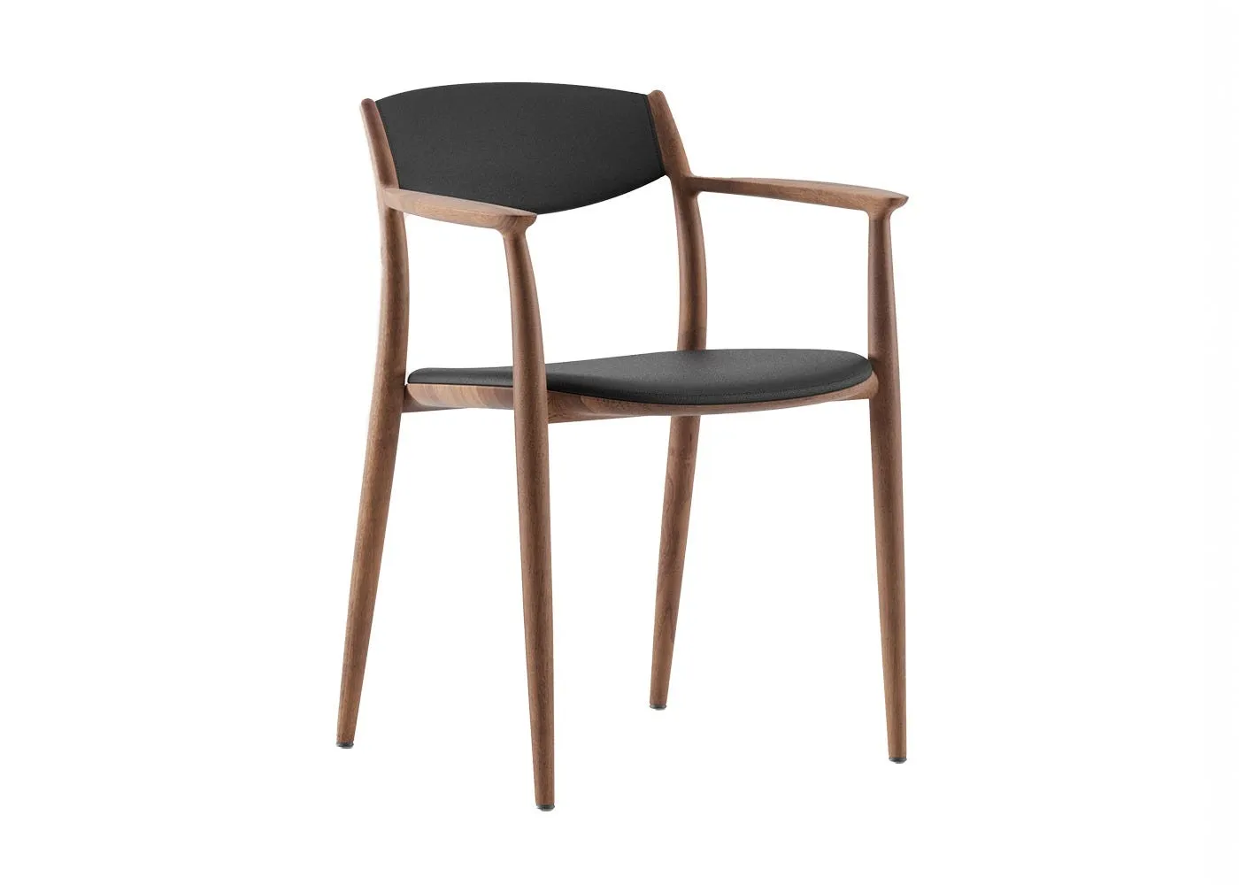 Artisan Nila Dining Chair Walnut Natural Oil A03