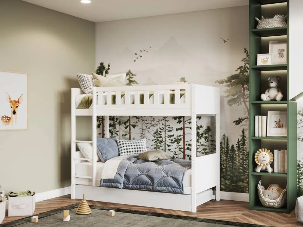 Flair Bea Shorty Bunk Bed in White 6