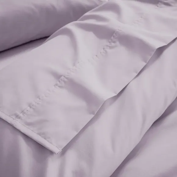 Dorma Crisp & Fresh 400 Thread Count Egyptian Cotton Percale Flat Sheet 1