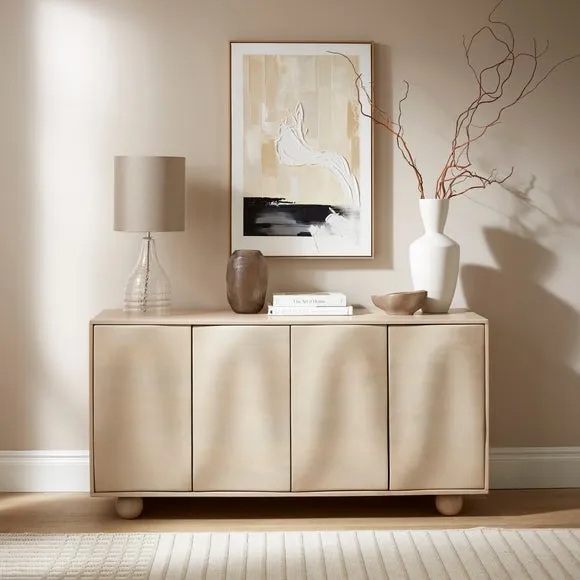 Artha Extra Wide Sideboard, Mango Wood 1
