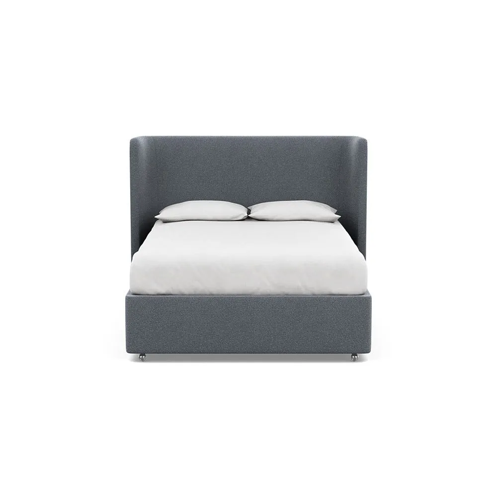 Heal's Deep Divan King Boucle Steel None