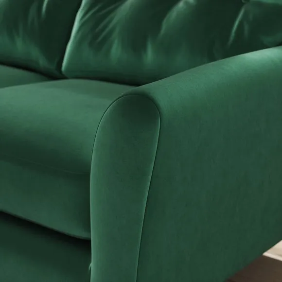 Sven Opulent Velvet Large Corner Chaise Sofa 5