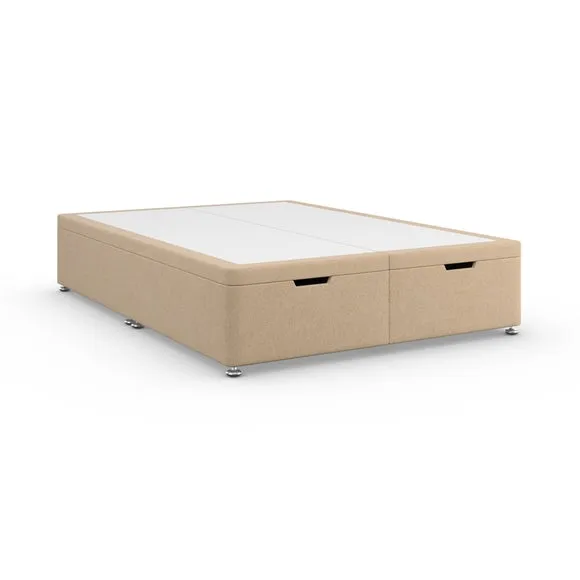 Luxury End Ottoman Bed Frame, Tweed 3