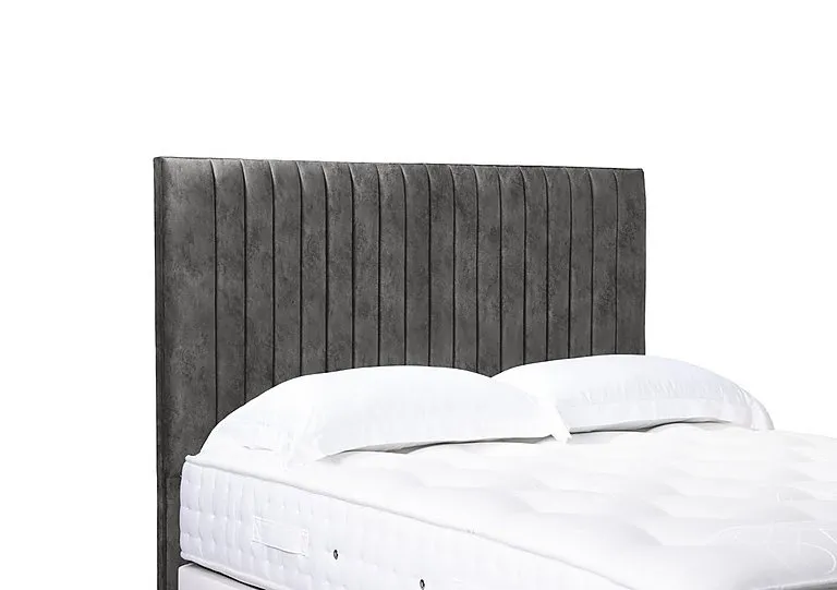 Artisan Collection Cadenza High Floor Standing Headboard - Single - Daytona Pebble