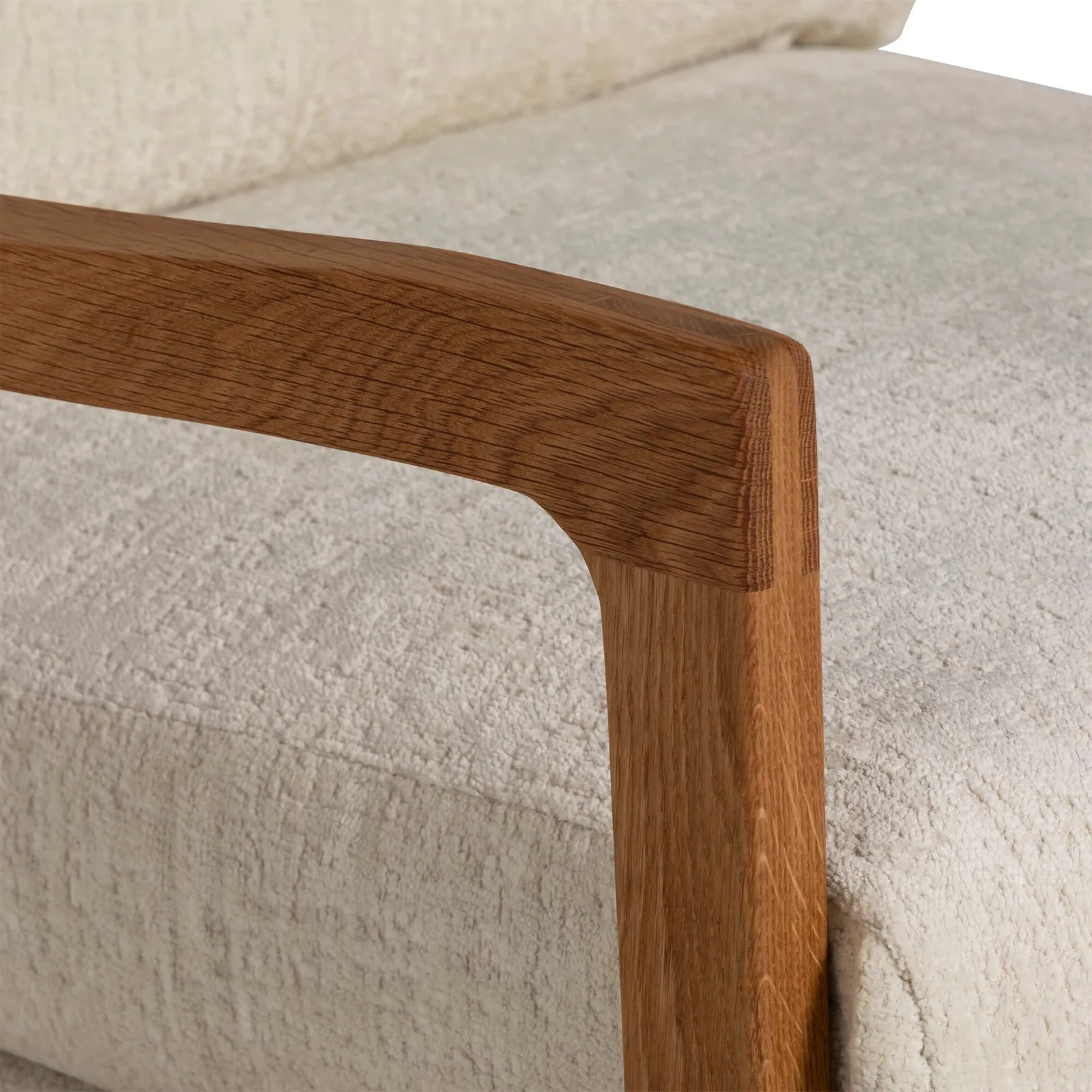 Boda Armchair, Neutral Fabric | Barker & Stonehouse 5