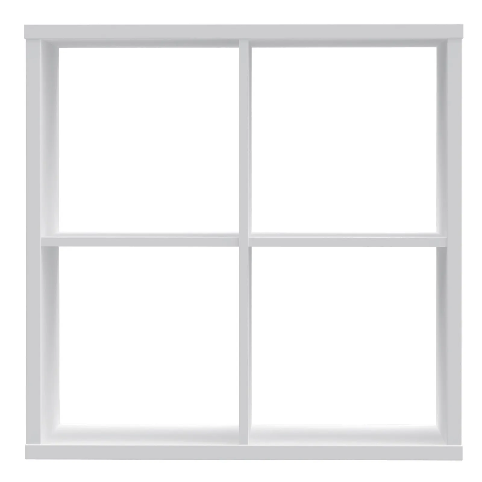 Furniture To Go Mauro 2x2 Storage Unit in White 2