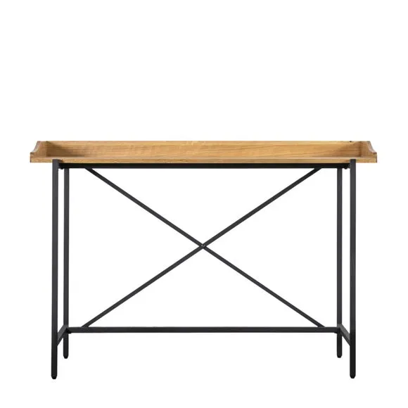 Newark Desk, Light Wood Effect 3