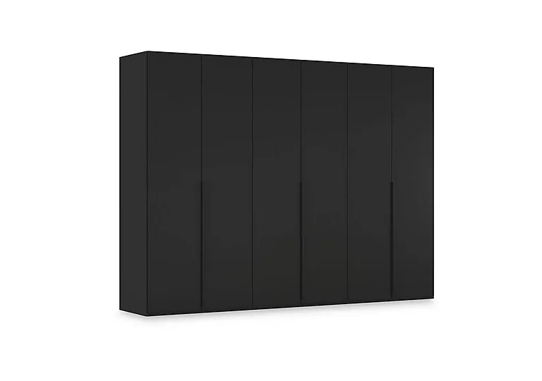 Haven 301cm 6 Door Hinged Wardrobe with Décor Doors
