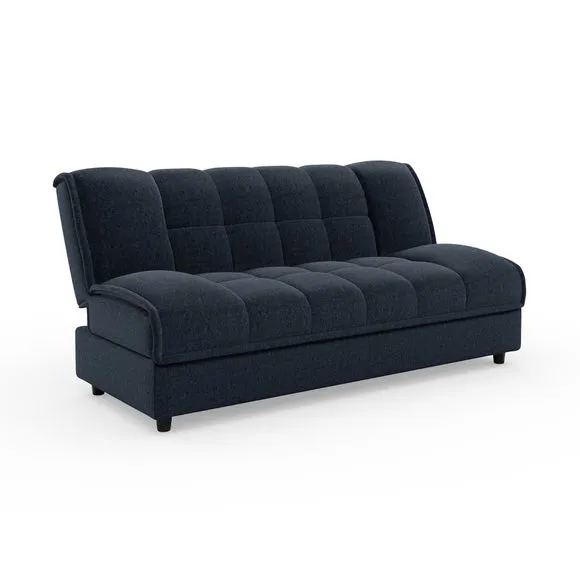 Emery Squish Soft Chenille Clic Clac Storage Sofa Bed 6