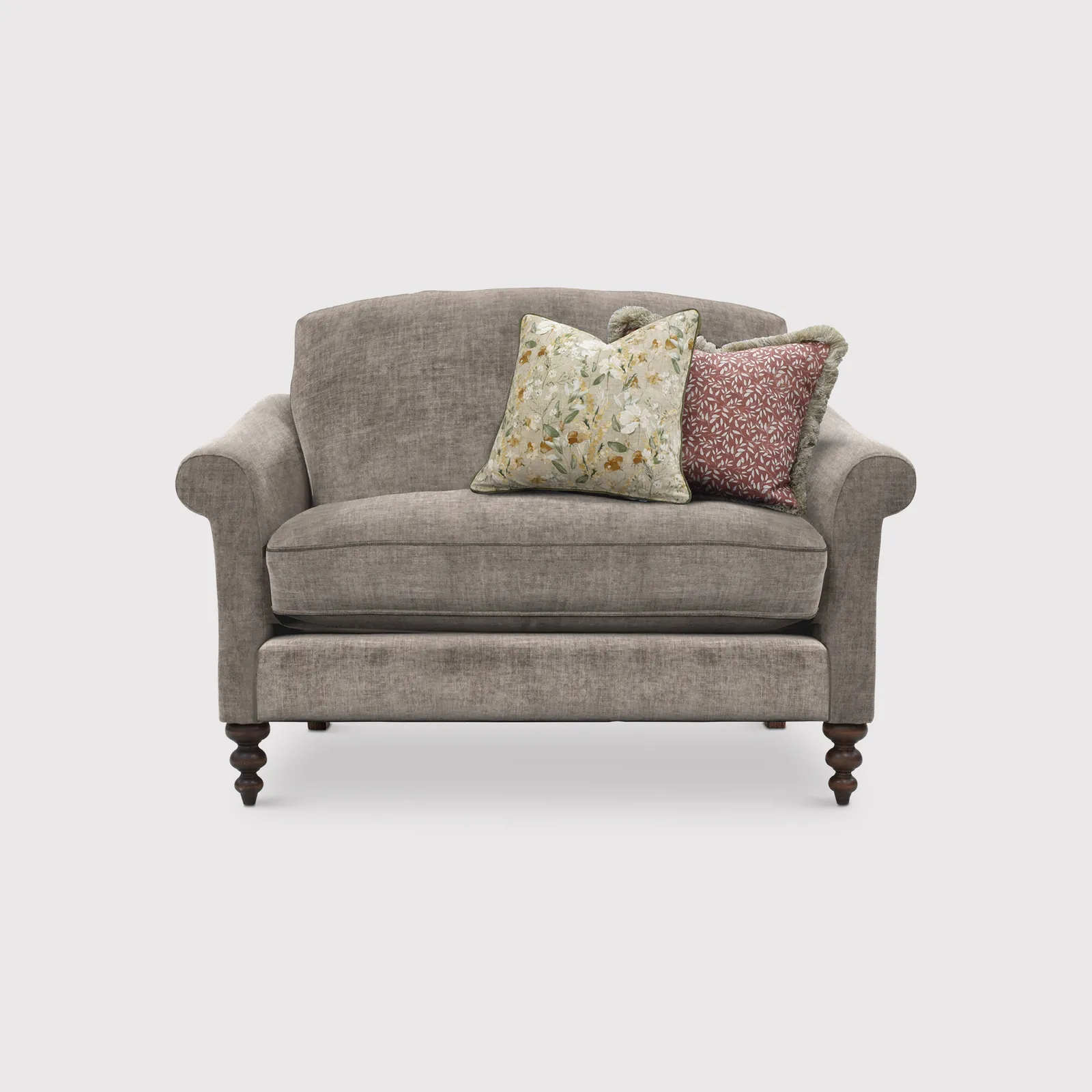 English Heritage Clover 26 Cuddler With Pre Set Scatters, Grey Fabric | Barker & Stonehouse 1