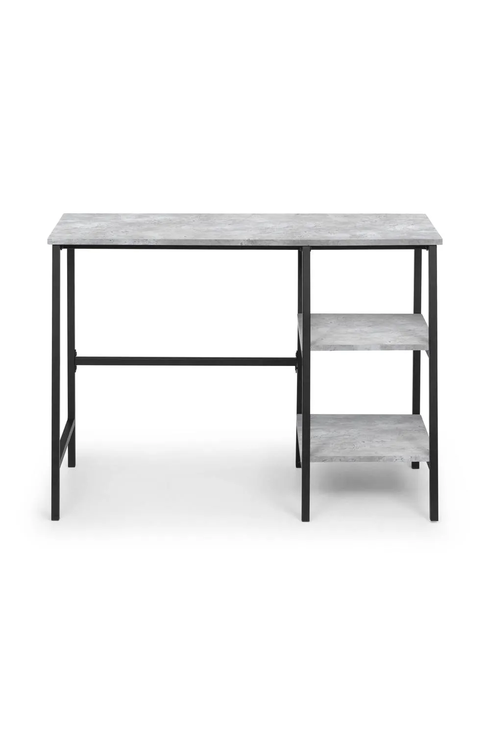 Julian Bowen Staten Desk with Shelves in Light Grey 5