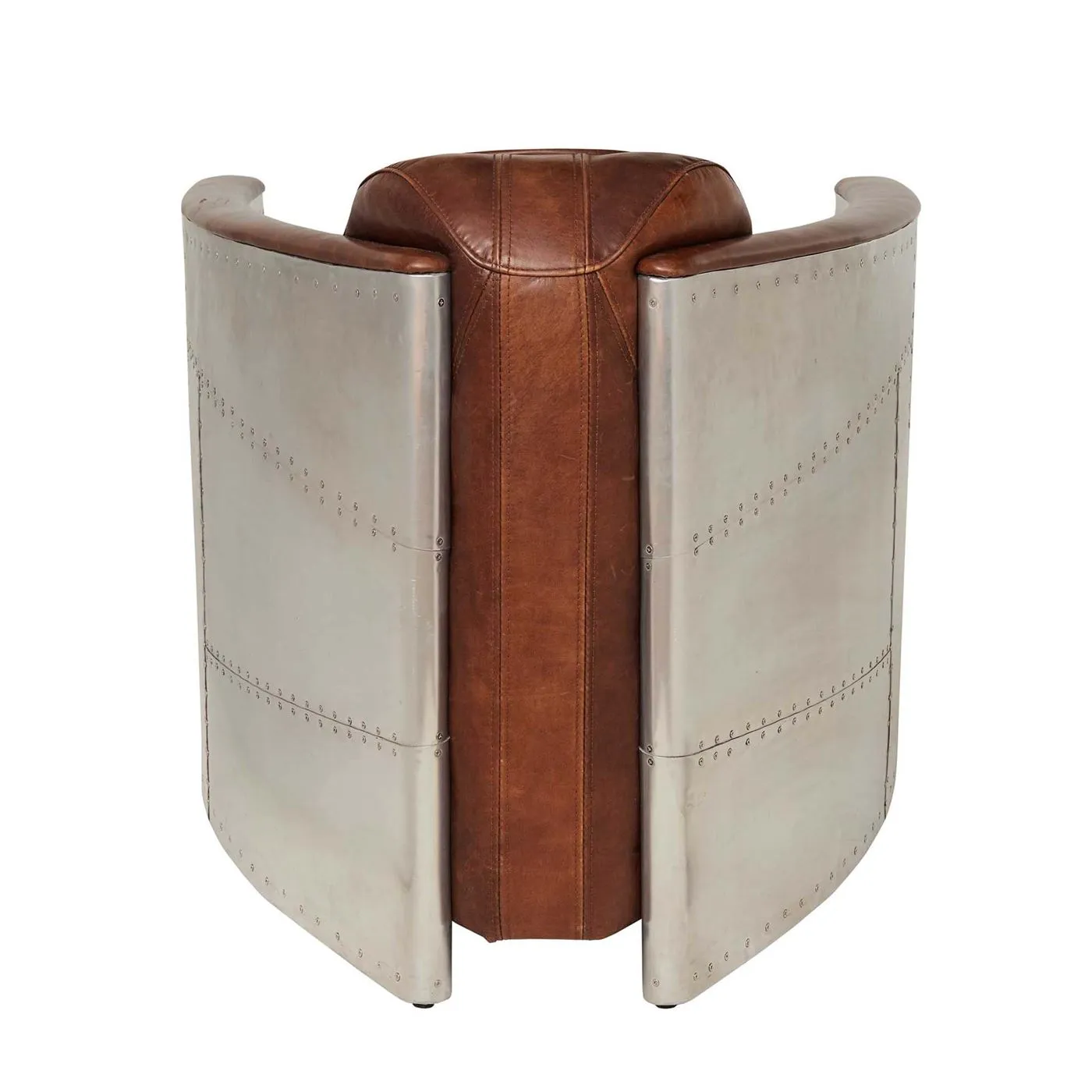 Timothy Oulton Aviator Tomcat Armchair, Brown Leather | Barker & Stonehouse 4