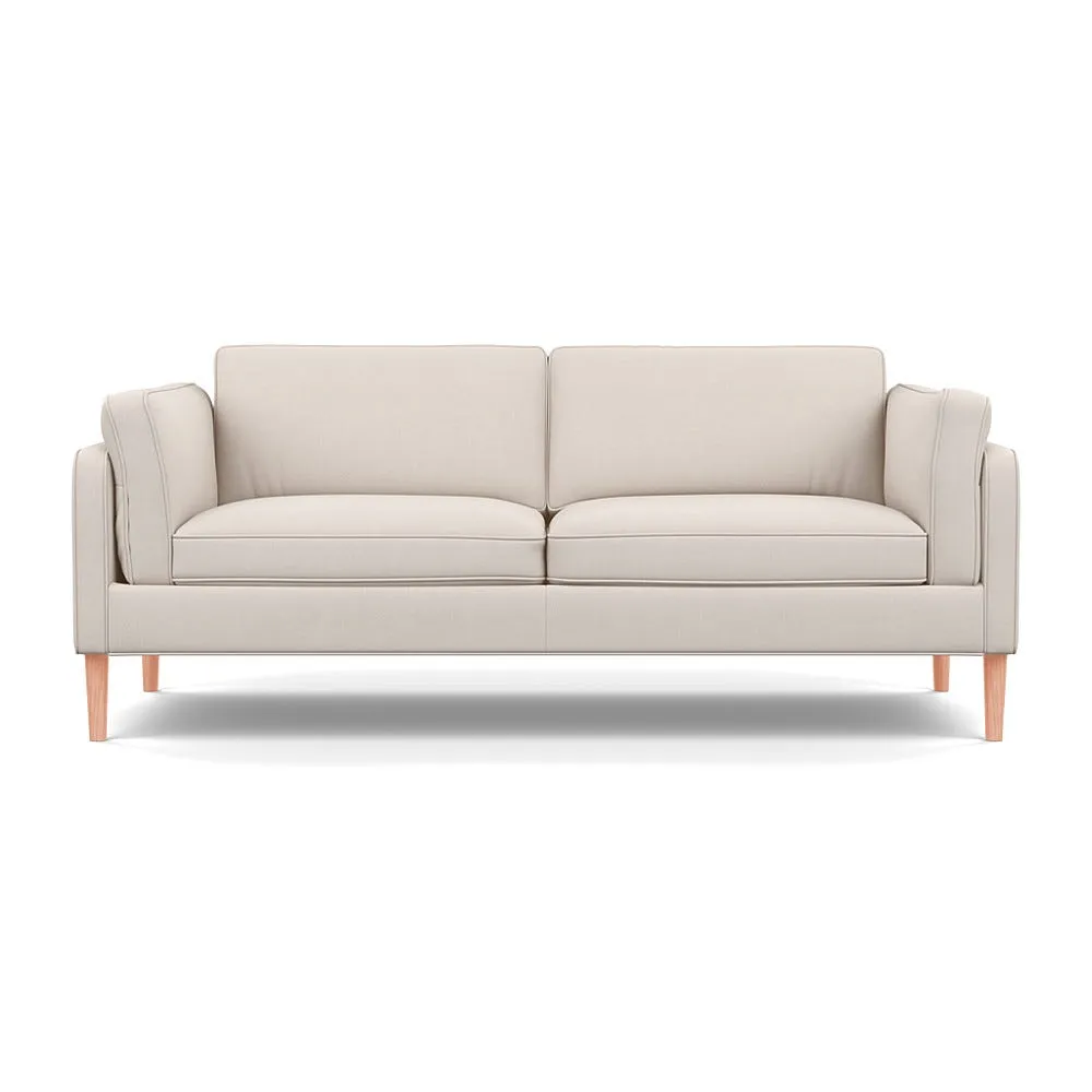 Heal's Sonno 3 Seater Siena Cotton Natural Natural Feet 1