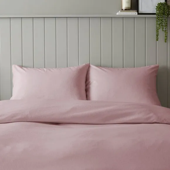 Soft & Cosy 100% Brushed Cotton Kingsize Standard Pillowcase Pair 1