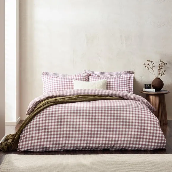 YARD Barton 100% Cotton Duvet Cover & Pillowcase Set 4