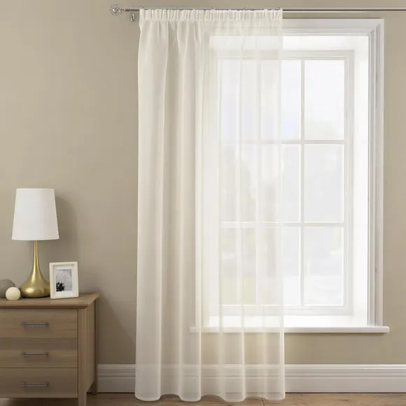 Sheer Elegance Tape Top Single Voile Panel 2