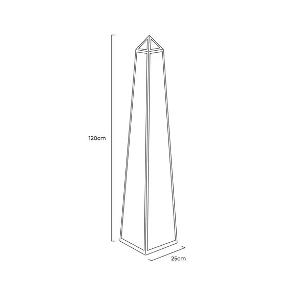 Obelisk Mirrored Ornament 3
