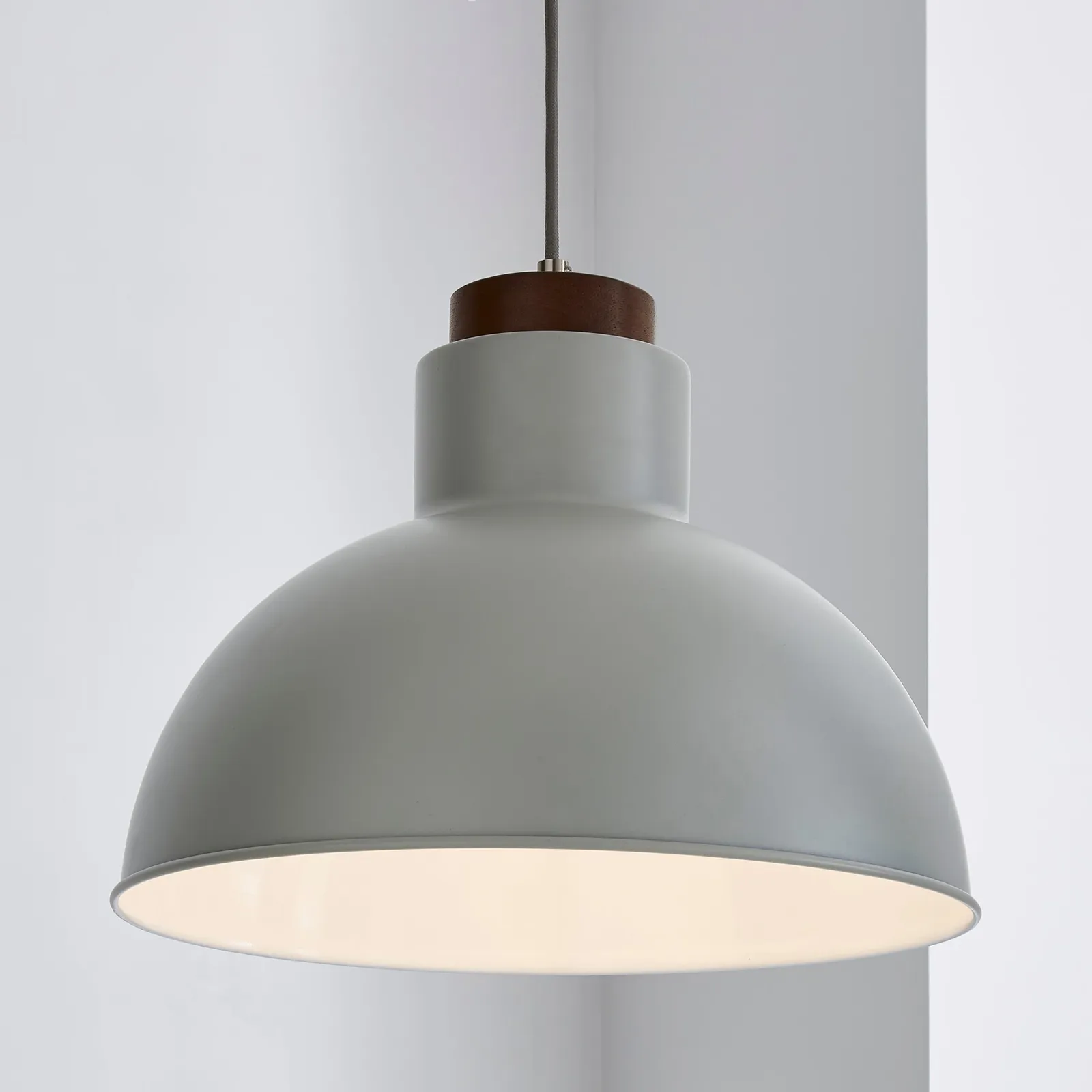 Durlow Grey Ceiling Fitting Grey