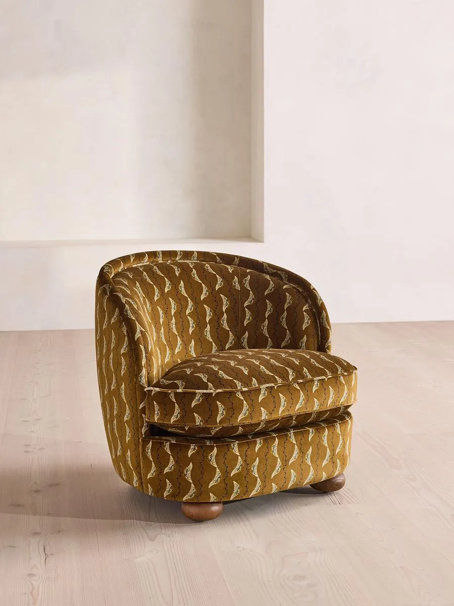 Blair Tub Armchair, Deklan Velvet