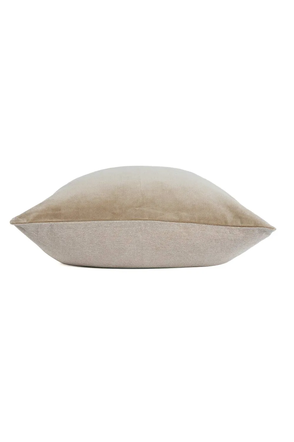 CHRISTY Luxury Filled Velvet 'Jaipur' Square Cushions in Brown 3