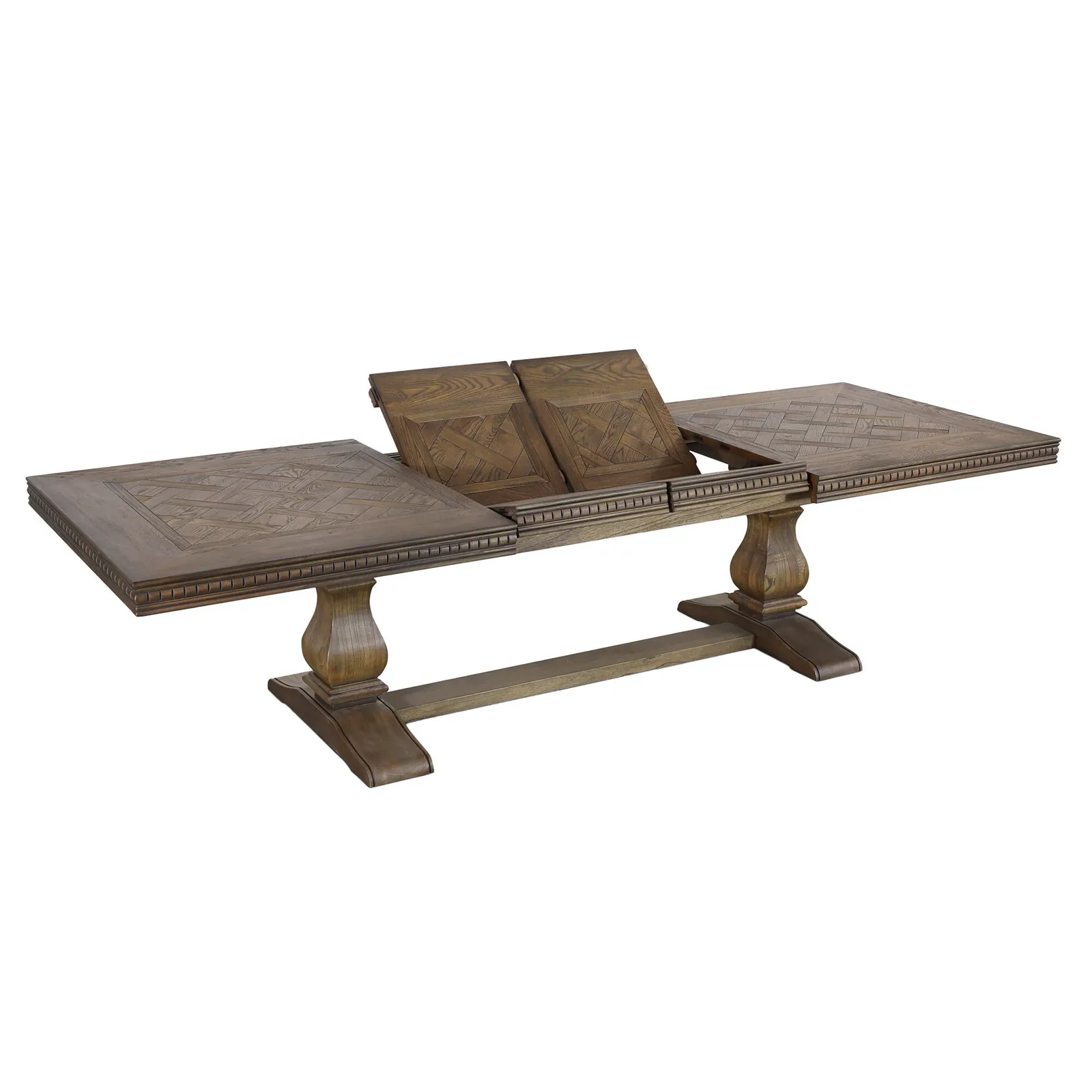 Polica Extending Dining Table, Brown Oak | Barker & Stonehouse 3