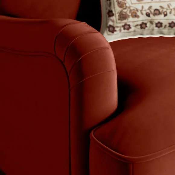 Beatrice II Velvet Armchair 2