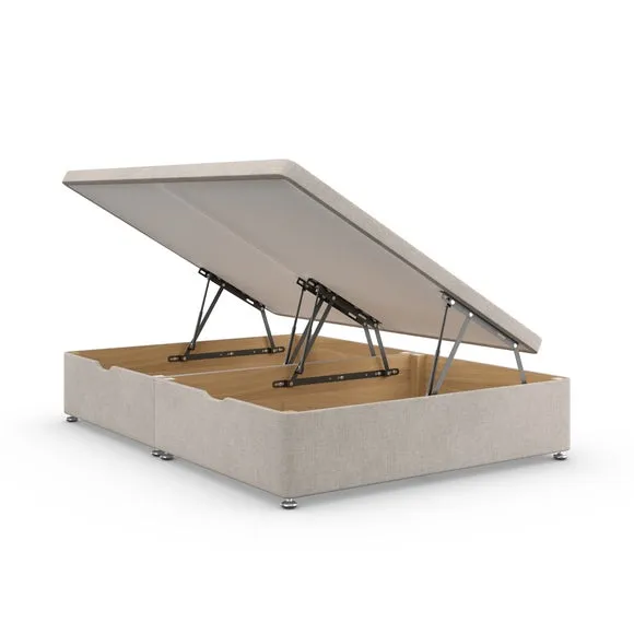 Everyday Side Opening Ottoman Bed Frame, Woven Fabric 4