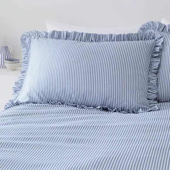 Hampton Frill Duvet Cover & Pillowcase Set 4