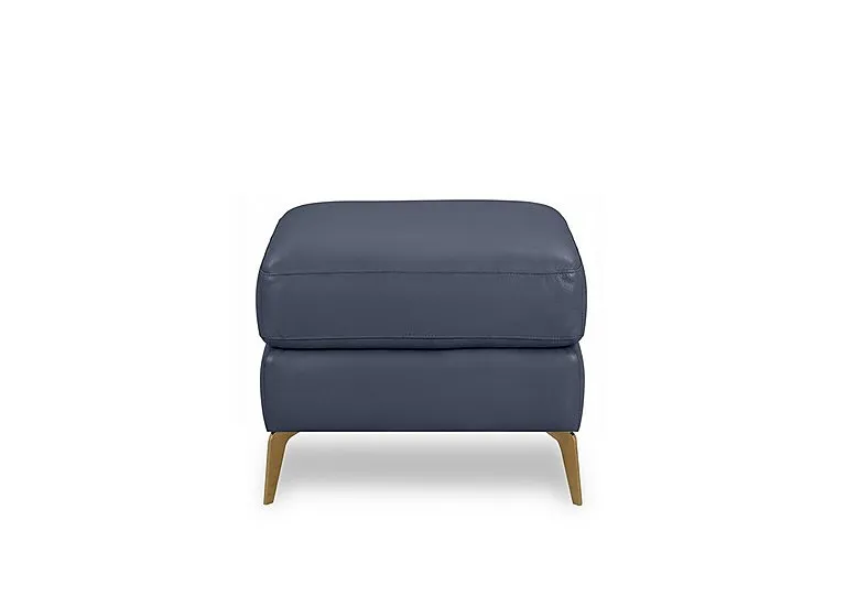 Eclipse Leather Footstool