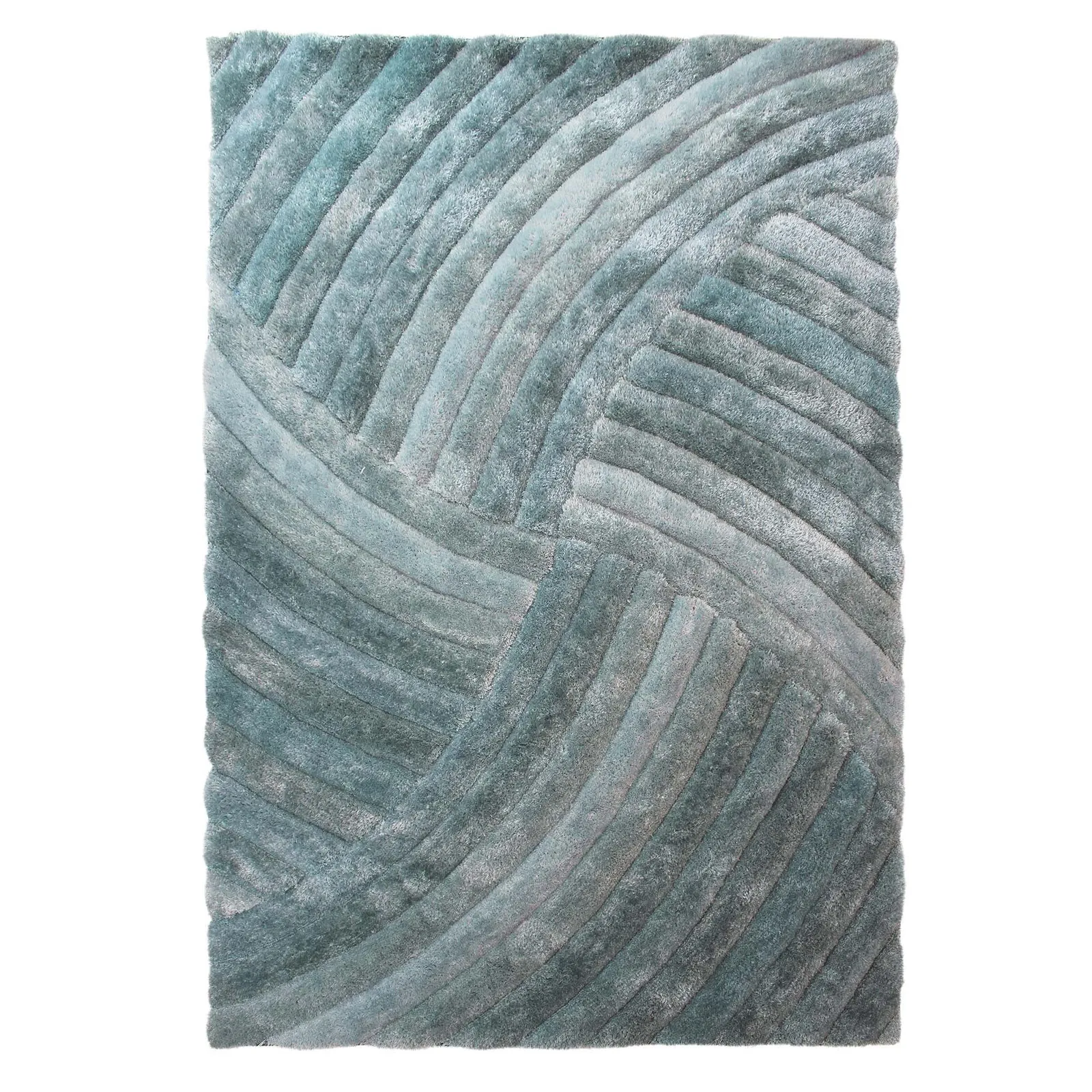 Verge Furrow Rug Beige and  Brown