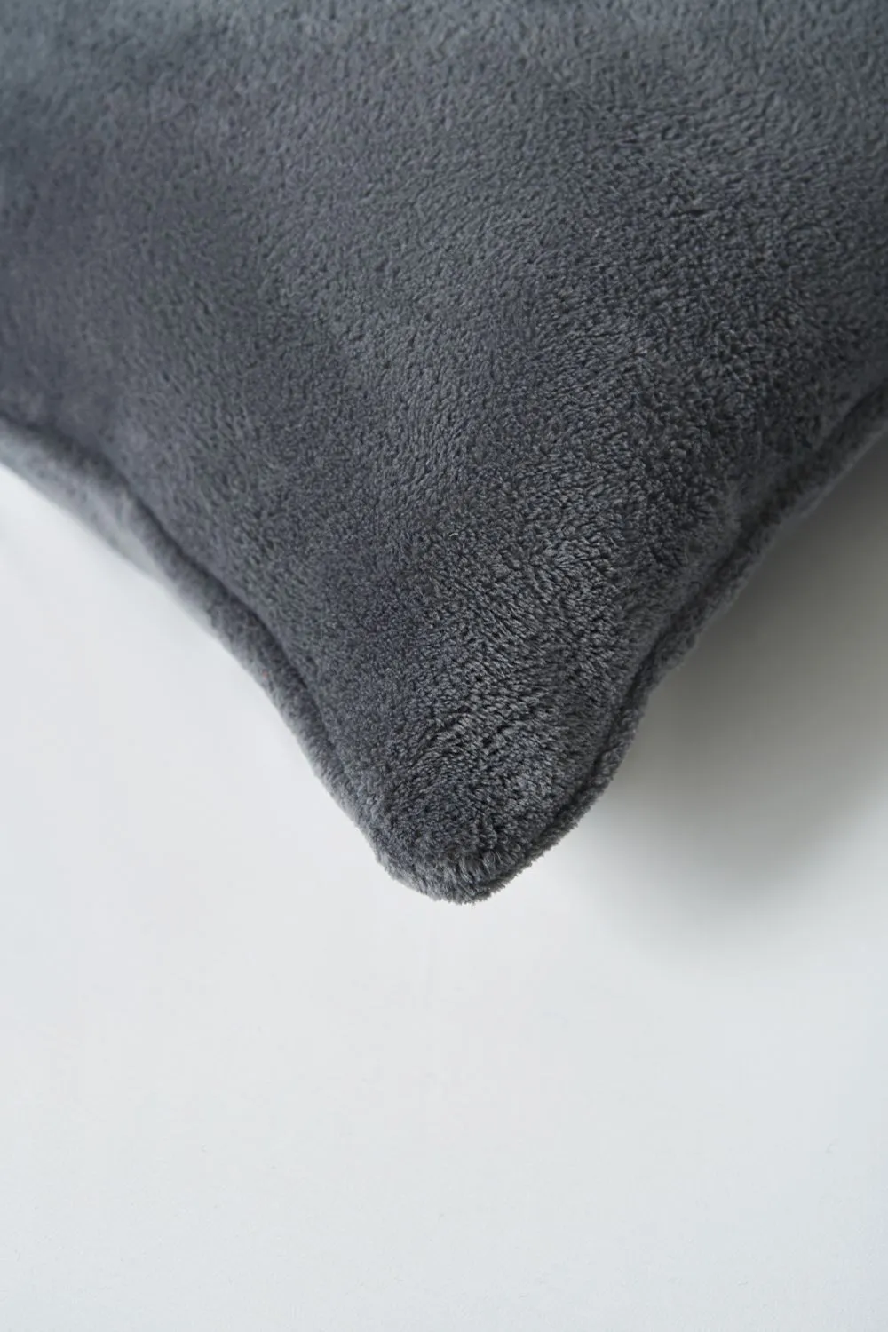 BHS Microfleece Cushion in Charcoal 4