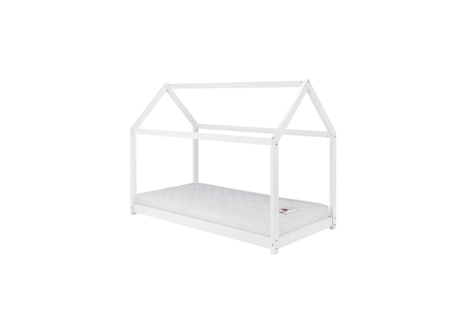 Birlea House Bed in White 4