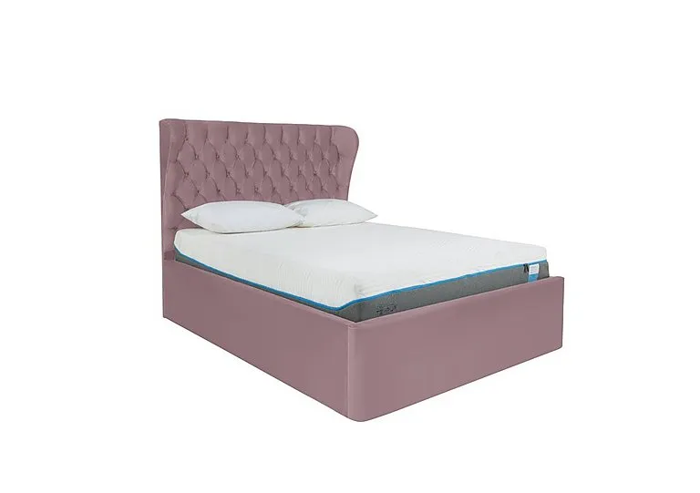 Kendall Bed Frame - Double - Velvet Lilac
