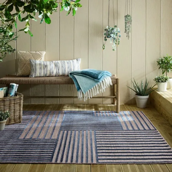 Vigo Blocks Indoor Outdoor Rug 6