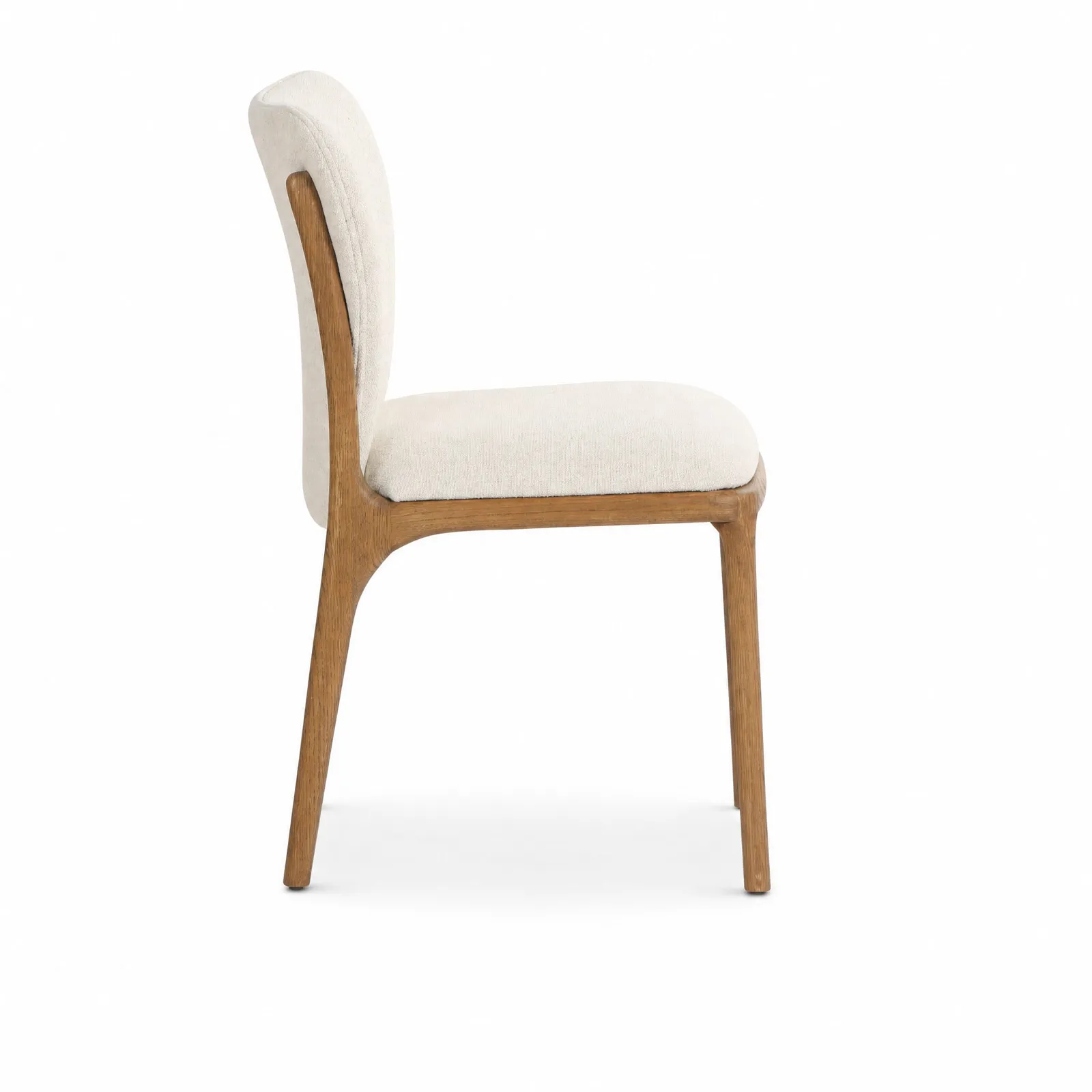 Bromley Dining Chair, Neutral Fabric | Barker & Stonehouse 4