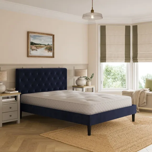 Emberly Velvet Bed Frame 2