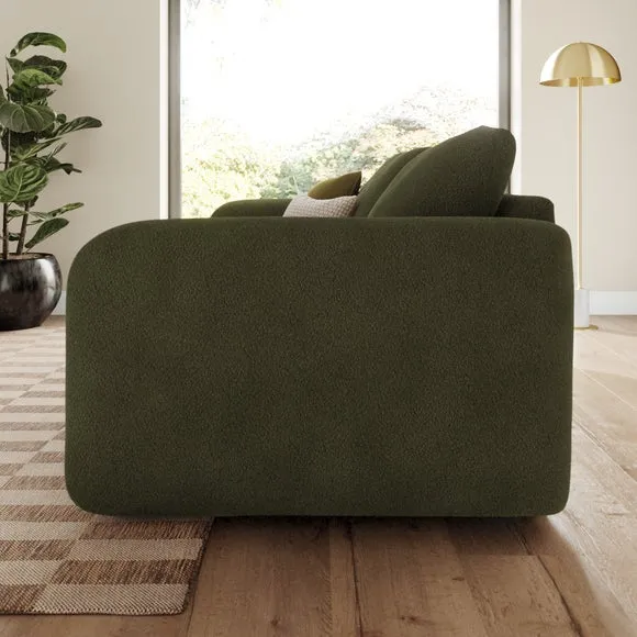 Luca Tonal Boucle 4 Seater Sofa 2